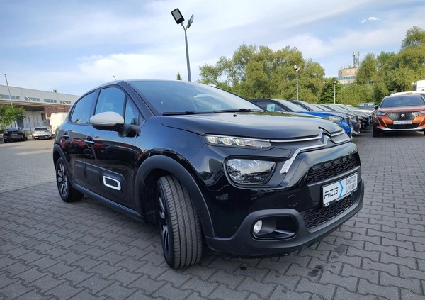 Citroen C3 cena 59900 przebieg: 9334, rok produkcji 2023 z Śmigiel małe 172